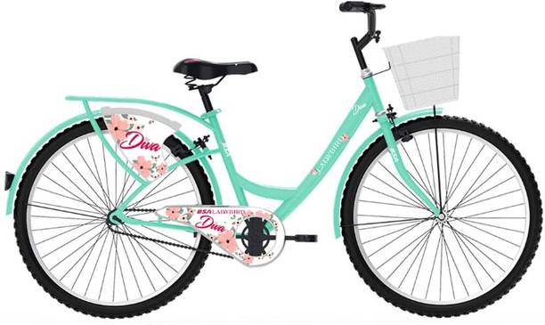 Bsa hercules Ladybird Diva 26T Bicycle for Girls 26 T (inch) Road Cycle