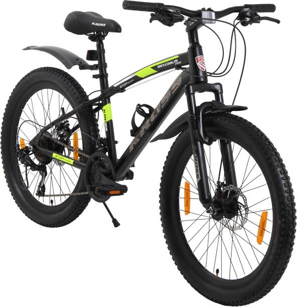 Kross Maximus Pro – 21 Speed, Disc Brakes, Alloy Stem, Suspension Fork 24 T (inch) Mountain Cycle