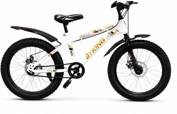 BYKING Premium Quality Kids Cycle , Double Disc | FALCON 20 T (inch) Fat Tyre Cycle