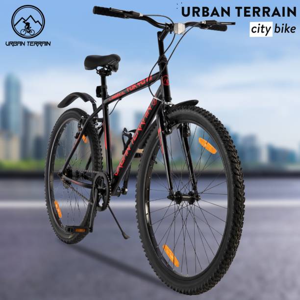 Urban Terrain Tokyo Cycles for Men with Complete Accessories BiCycles for Boys UT7000S26 26 T Hybrid Cycle/City Bike
