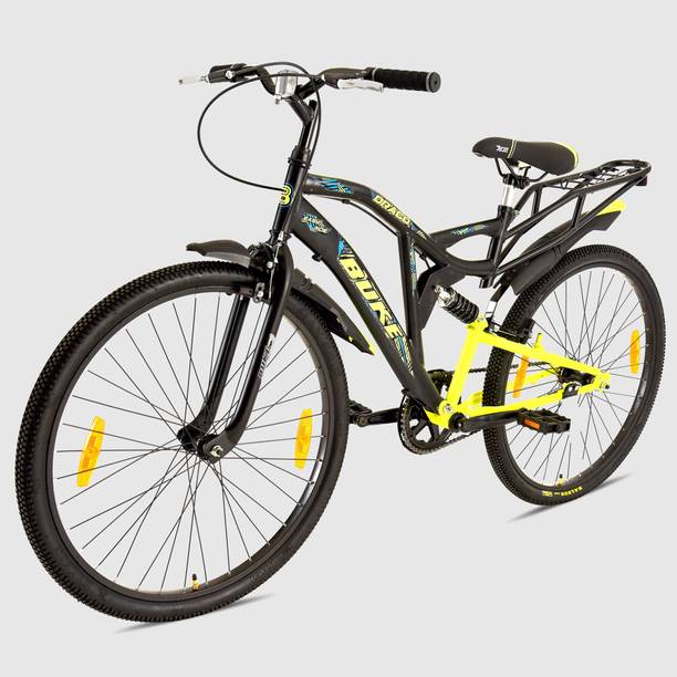 Buke DRACO 26T MTB Cycle for Boys & Men with V Brake & Carrier 85% Pre Fitted 26 T (inch) Mountain Cycle