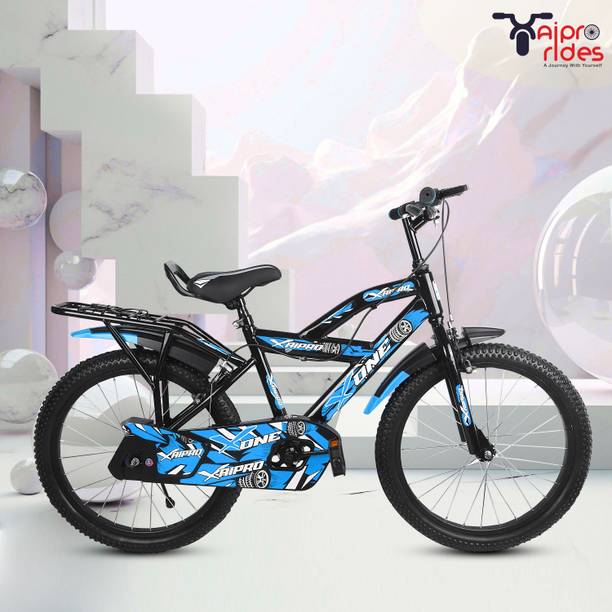 Xaipro 20T X-ONE SKYBLUE M RIM 7 TO 10 YEAR KIDS CYCLE 90% ASSEMBLE CYCLE 20 T (inch) BMX Cycle