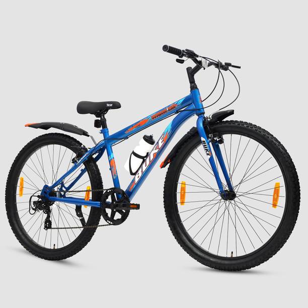 Buke WARRIOR 27.5T MTB Geared Cycle for Men Front & Rear Vee Brake 85% Pre Fitted 27.5 T (inch) Hybrid Cycle/City Bike