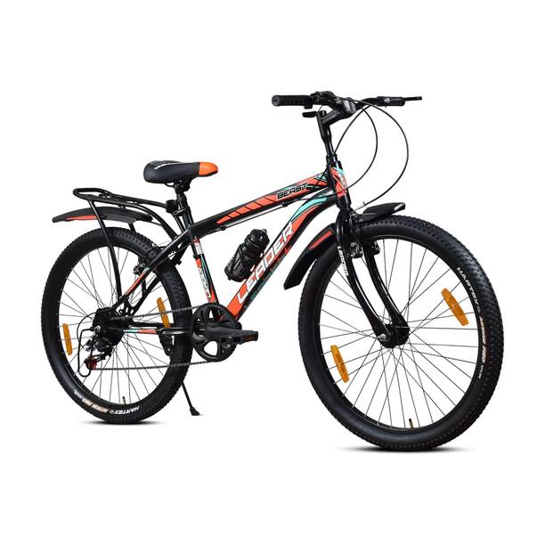 LEADER Beast 26T IBC Premium Cycle for Men | Gear Bicycle for Men with Strong V-Brakes 26 T (inch) Mountain Cycle