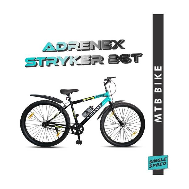Adrenex Stryker 26T | 85% Pre- Assembled | 26 T (inch) Mountain Cycle