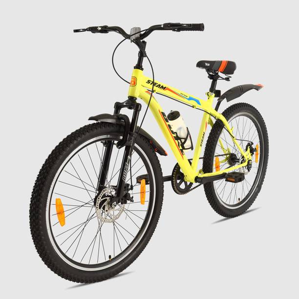 Buke STEAM 26T MTB Cycle for Men & Boys with Dual Disc Brakes & Double Wall Alloy Rim 26 T (inch) Mountain Cycle