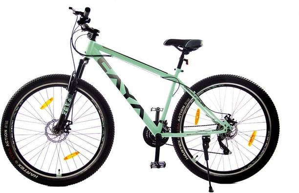CAYA Fade 29" Aqua Marine 21 Speed Microshift Gear, Disk Brake & Front Suspension 29 T (inch) Hybrid Cycle/City Bike