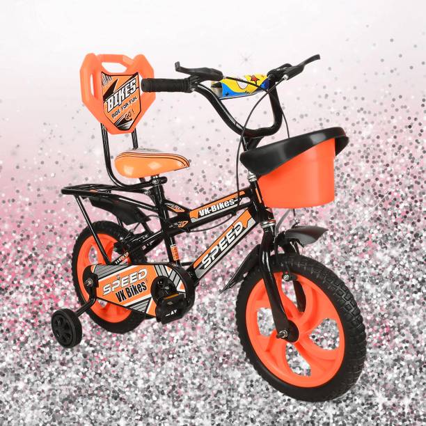 NEXOVA 14T BEST BICYCLE WITH BASKET,BACK SEAT,TRAINING WHEEL 14 T Road Cycle