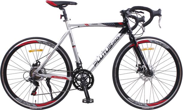 PLUTUS Randonia Alloy Hybrid Cycle Age-12+ with Dual Disc Brake 14 Speed 700C T