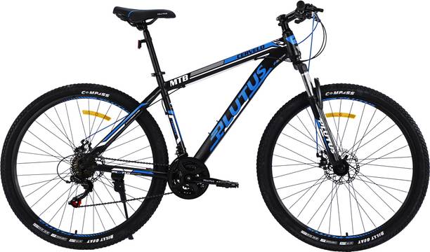 PLUTUS Cervelo MTB Cycle Age-12+ with Dual Disc Brake, Multi Speed (Blue) 29 T (inch) Mountain Cycle