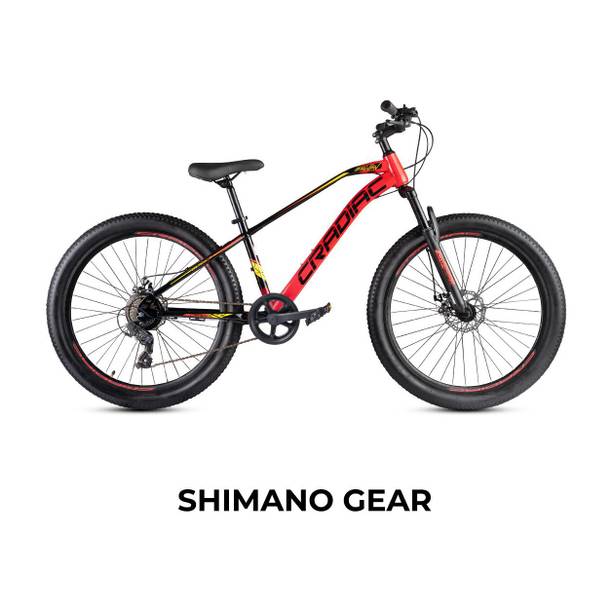 CRADIAC XC 90 7 SPEED|FRONT SUSPENSION|DUAL DISC BRAKE|shimano gears 27.5 T (inch) Mountain Cycle