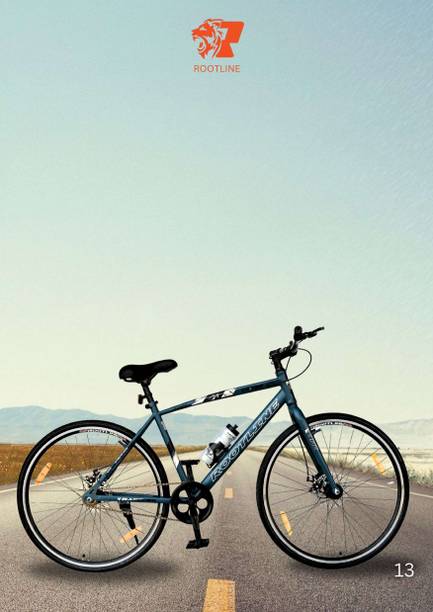 rootline Tribe 700C (Grey) 26 T (inch) Hybrid Cycle/City Bike