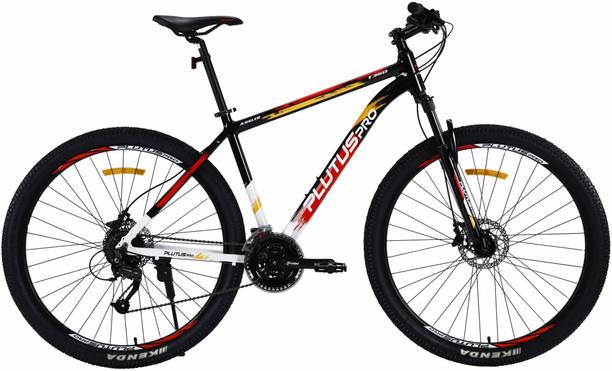 PLUTUS Juggler Alloy MTB Cycle Age-13+ with Dual Disc Brake, Multi Speed (Red) 29 T (inch) Mountain Cycle