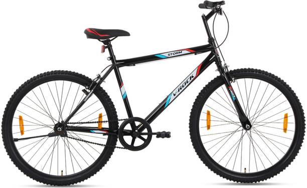Vrock Storm 26T, Single Speed Mountain Bike, Steel Frame, Rigid Fork, Caliper Brakes 26 T (inch) Mountain Cycle