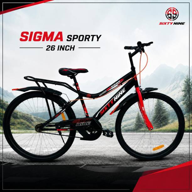 FOXGLOVE SIGMA 26 INCH BICYCLE FOR KIDS AGE 12 YEARS 90% FITTED 26 T (inch) Road Cycle