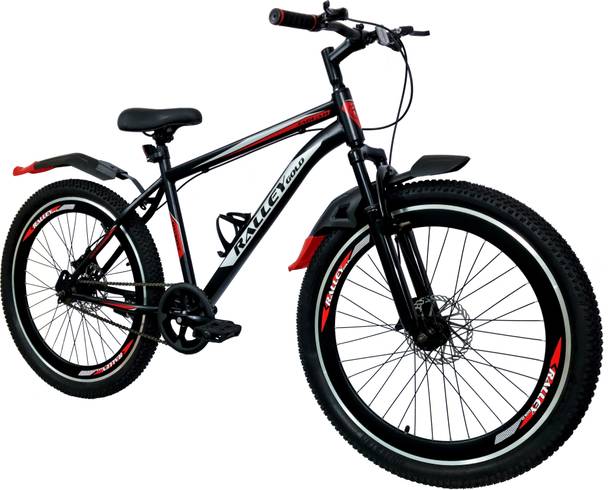 Ralley Gold 2.0 Full Size Bicycle with Front Suspension,Disc Brakes,Triple Alloy Rims 26 T (inch) Mountain Cycle