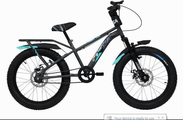 BSA ROCKET IC | FRONT-Suspension | DUAL DISH-BRAKE | 99% Assembled 20 T (inch) Fat Tyre Cycle