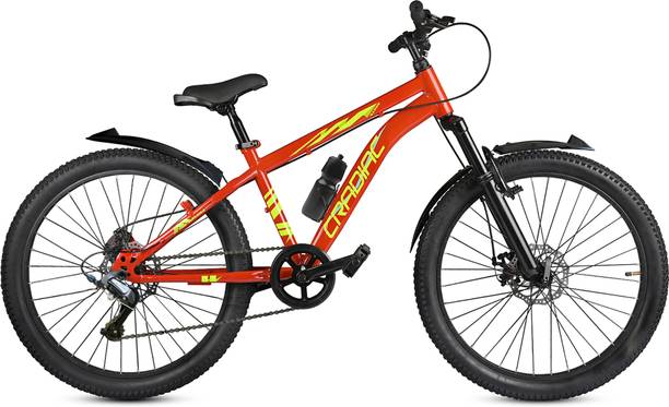 CRADIAC ELORA PRO 7 SPEED|FRONT SUSPENSION|DUAL DISC BRAKE 24 T (inch) Mountain Cycle