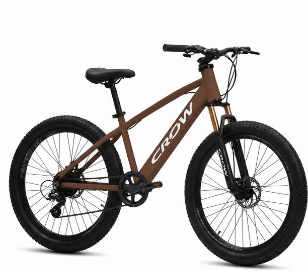 Crow DOMINATOR PRO 7 SPEED|27.5T|JAK DUAL DISC|DOWNHILL SUSPENSION FORK|shimano gears 27.5 T (inch) Mountain Cycle