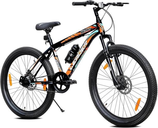 LEADER Beast 27.5T - Ultimate Adventure Bike with Front Suspension, Dual Disc Brake 27.5 T (inch) Mountain Cycle