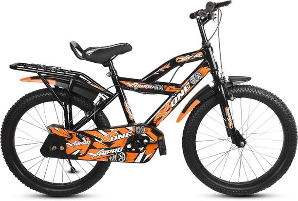 Xaipro 20T XTREEM FLORO ORANGE M RIM 7 TO 10 YEAR KIDS CYCLE 90% ASSEMBLE CYCLE 20 T (inch) BMX Cycle