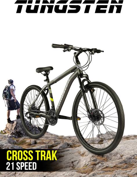 Price History of Tungsten CROSS TRAK 21 DUAL DISC SUSPENSION FULLY FITTED 26 T Mountain Cycle
