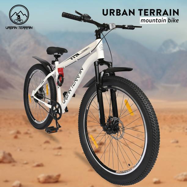 Urban Terrain Bolt Cycles for Men Comes with Dual Disc Brake, Bell & Lock MTB UT5000S27.5ACC 27.5 T