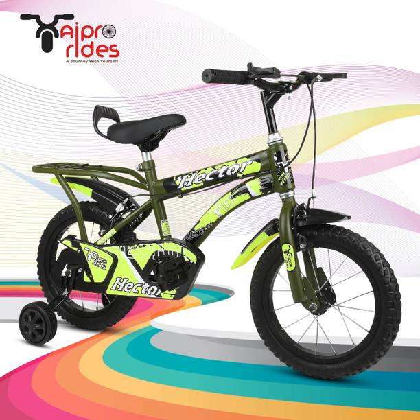 Xaipro 14T HECTOR ARMY GREEN M RIM CYCLE FOR KIDS 14 T (inch) BMX Cycle