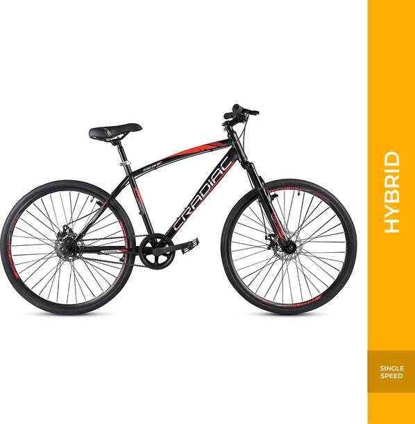 CRADIAC DISCOVER PRO 700C T हाइब्रिड साइकिल/सिटी बाइक