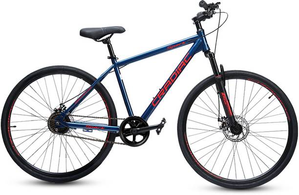 CRADIAC SPARK SINGLE SPEED | NON-GEARED | FRONT SUSPENSION | DUAL DISC 700C T (inch) Hybrid Cycle/City Bike