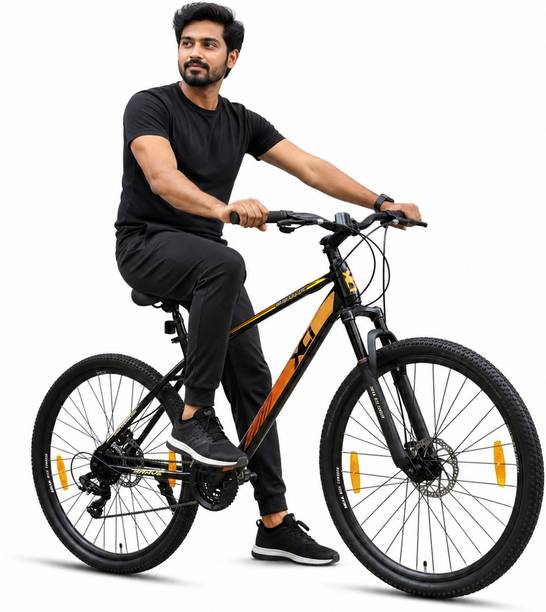 XCi Brave Shimano Geared for Men TUF SHOX Front Suspension 21 Speed MTB 29 T (inch) Mountain Cycle