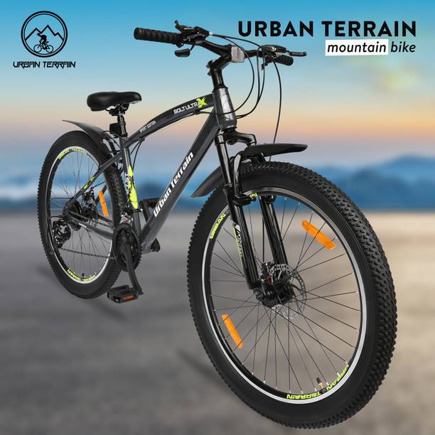 Urban Terrain Shimano Geared Cycles for Men with Dual Disc Brake MTB Bolt Ultra 27.5 T