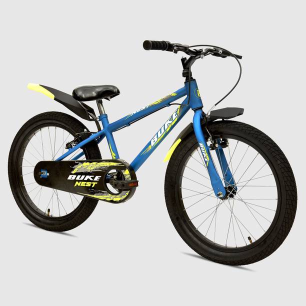 Buke NEST 20T Kids Bicycle Ideal for Boys & Girls Age 5 to 8 Yrs with 85% Pre Fitted 20 T (inch) Road Cycle
