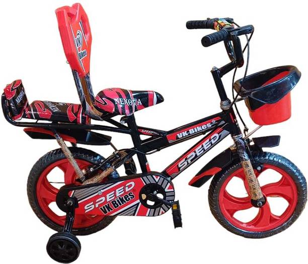 NEXOVA 14T LITTTLE SPEED DOUBLE GADDI PRO (RED) FOR 3TO 4 YRARS 14 T BMX Cycle