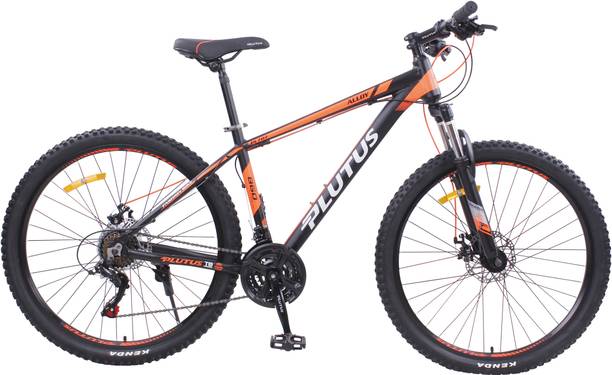 PLUTUS Furion MTB Cycle with 21 Gears, Dual Disc Brake, Alloy Frame Cycle for Adult 27.5 T (inch) Mountain Cycle