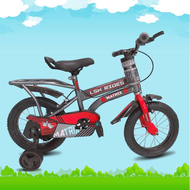 Lsn rides 14T MATRIX M-RIM RED WITH SIPPER FOR 2-5 YEARS KIDS 14 T (inch) BMX Cycle