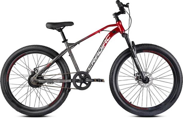 CRADIAC TOP GUN SINGLE SPEED| |FRONT SUSPENSION FORK| DUAL DISC BRAKE 26 T (inch) Mountain Cycle