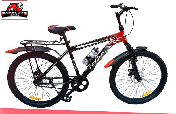 FOXGLOVE DARKFOX 26 INCH WITH DETACHABLE CARRIER D/DISK BRAKE CYCLE FOR AGE 10 PLUS YEARS 26 T (inch) Road Cycle