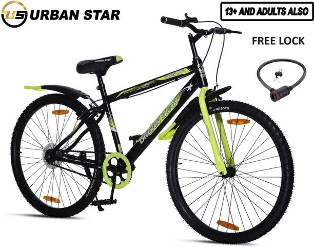 Urban Star 26T MTB CYCLE WITHOUT GEAR SINGLE SPEED MOUNTAIN CYCLE 26 T (inch) Mountain Cycle