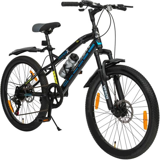 VESCO HYPER-X Kids Bicycle 7 Speed Gear for Boys & Girls 9 to 13 age 24 T (inch) Mountain Cycle