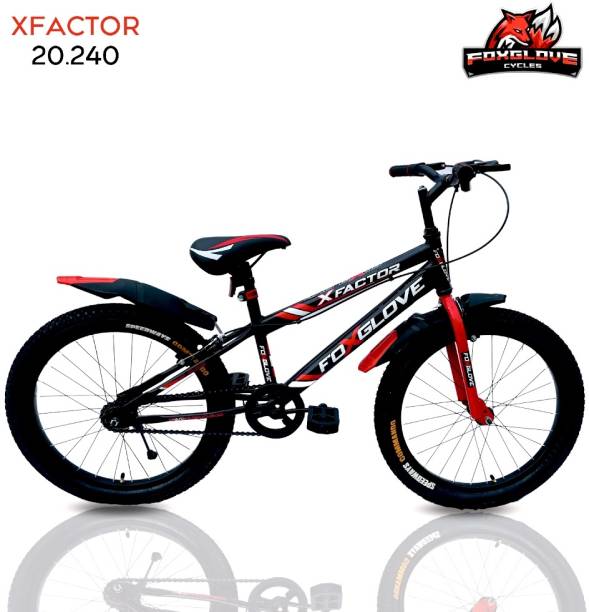 FOXGLOVE X-FACTOR SPORTY 20.240 TIRE TUBE FOR AGE 5 TO 10 YEARS 20 T 20 T Road Cycle