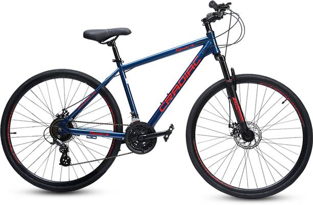 CRADIAC SPARK 21 SPEED | FRONT SUSPENSION | DUAL DISC 700C T (inch) Hybrid Cycle/City Bike
