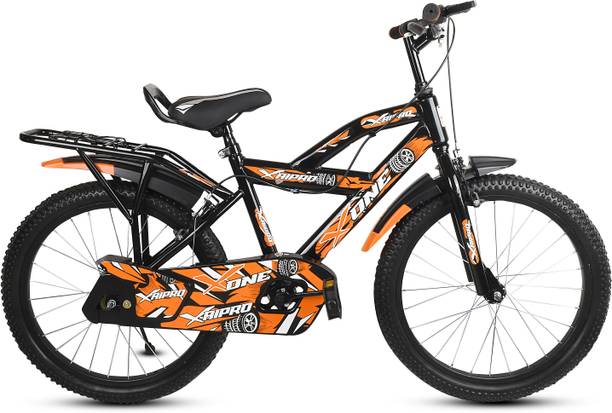 Xaipro 20T XTREEM FLORO ORANGE M RIM 7 TO 10 YEAR KIDS CYCLE 90% ASSEMBLE CYCLE 20 T (inch) BMX Cycle