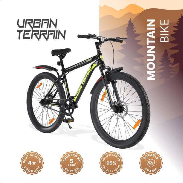 Urban Terrain Pro High Performance Mountain Cycles For Men With Dual Disc Brake 26 T (inch) Road Cycle