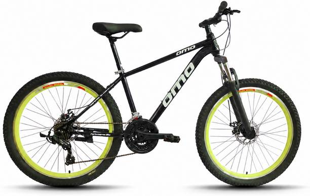 OMO Manali G7 26T ,21 Speed Geared, ,Green color 26 T (inch) Mountain Cycle