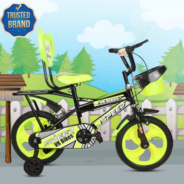 NEXOVA 14T LITTLE SPEED CARRIER FLORO GREEN 14 T BMX Cycle