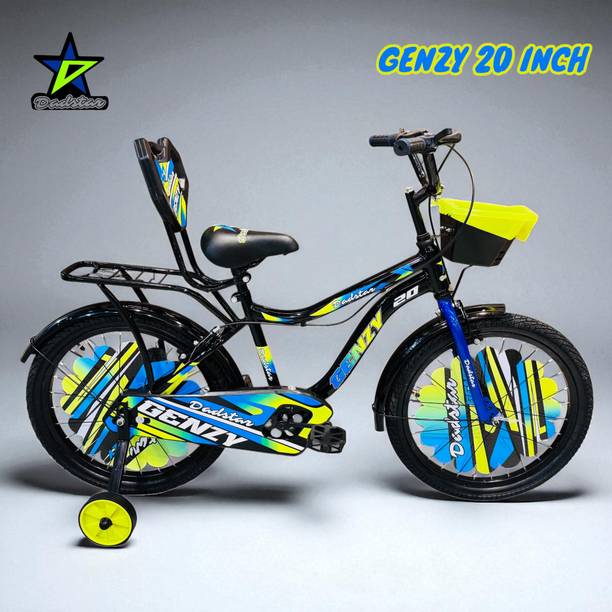 DADSTAR GENZY 2OINCH BICYCLE FOR GIRLS AND BOYS GREEN COLOUR CYCLE FOR AGE 5 TO 10YEARS 20 T (inch) Road Cycle