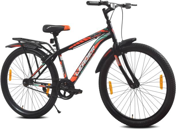 LEADER Beast 26T IBC Premium City Bike/Cycle with inbuilt Carrier 26 T Mountain Cycle