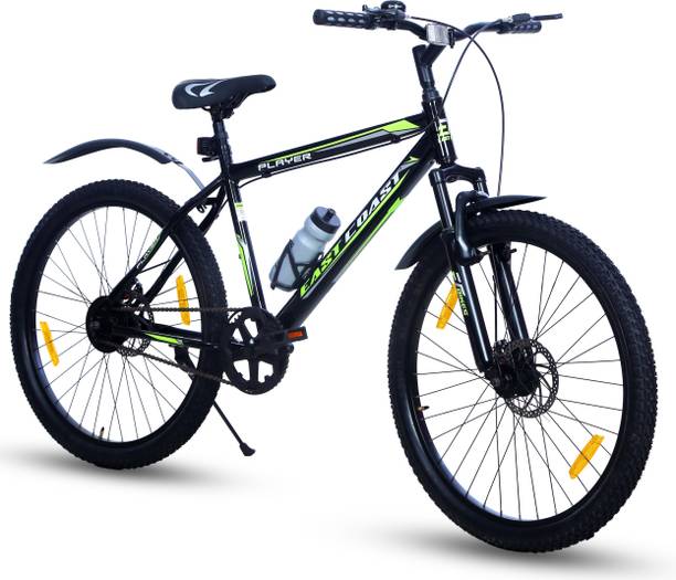 EAST COAST Player 26T cycle/Mountain Bike with front Suspension and Dual Disc Brakes 26 T (inch) Mountain Cycle