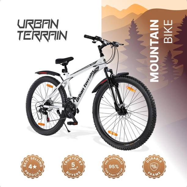 Urban Terrain Ultra High Performance MTB Geared Cycles For Men With Disc Brake 26 T (inch) Road Cycle